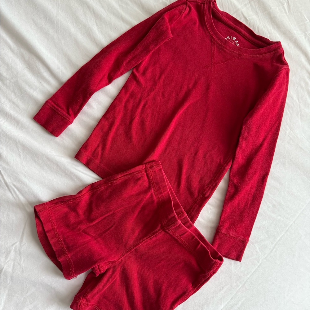 Primary Red Organic Cotton Top